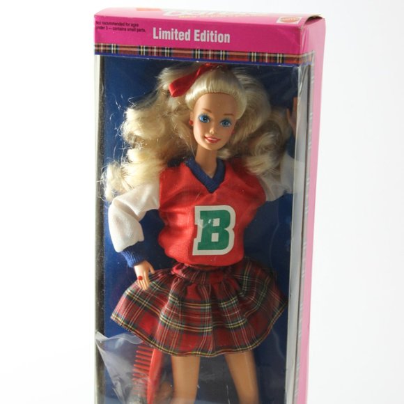 NWB 1992 Back To School Limited Edition Barbie - Picture 1 of 8